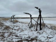 Irrigation Rain Gun Sprinklers with Stands - Rigging Fee: $1,500