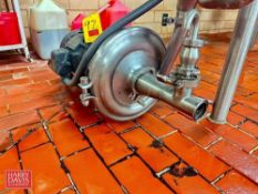 G+H Centrifugal Pump, Model: GHL-2/240 with Reliance 5 HP 1,730 RPM Motor and Air Eliminator