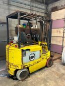 Hyster Sit-Down Electric Forklift - Rigging Fee: $150