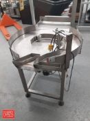 S/S Bottle Unscrambler for Round PET Bottles, 208/240V AC - Rigging Fee: $100