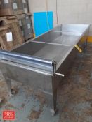 Comat 200 Gallon S/S Portable Cheese Vat with 2