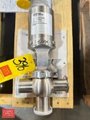 NEW SPX 2” S/S 3-Way Air Valve, S/N: W6100007 - Rigging Fee: $50