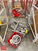 Assorted S/S Product Conveyor Stands and Components - Rigging Fee: $25