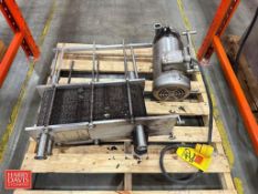 Thermaline S/S Plate Heat Exchanger, Model: T4CH-AL, S/N: 10663-01 with S/S Centrifugal Pump and S/S