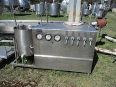 R & S All S/S Pressure Wash Cabinet, Including: 30 Gallon S/S Supply Tank, 5 HP High Pressure Pump