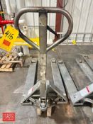 Hydraulic Pallet Jack - Rigging Fee: $25