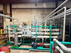 Puretec 3-Tube Skid Mounted R/O System with TONKAFLO 15 HP Pump, Shelco S/S Filter, Protec Tubes