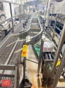 S/S Framed Conveyor with Drive, Turn and Incline - Rigging Fee: $500