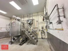 120’+ S/S Piping, Air Actuated and other Ball Valves, (2) S/S Butterfly Valves, S/S Flowverter