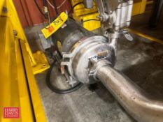 Waukesha Cherry-Burrell Centrifugal Pump with Baldor 7.5 HP 3,450 RPM Motor: Mounted on S/S Base