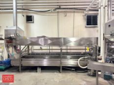 S/S Pasteurizing Tunnel, Cooling Tunnel: 19’ x 45