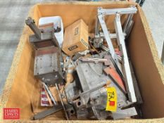 Assorted Pouch Dies and Conveyor - Rigging Fee: $50