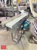 S/S Framed Conveyor: 9' x 1