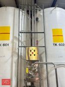 S/S Flowverter Station with Jumpers, Clamps, Caps, 180’+ S/S Piping, (5) S/S Butterfly Valves and