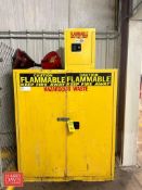 Searzall 120 Gallon Capacity Flammable Storage Cabinet and Small Storage Cabinet - Rigging Fee: $50