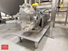 2017 SPX All S/S Positive Displacement Pump, Model: 045 U2, S/N: 1000003257305 with Baldor S/S Clad