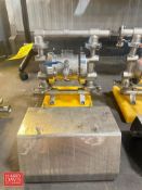 S/S Diaphragm Pump: Mounted on Poly Bases (S/S Base Included) - Rigging Fee: $150