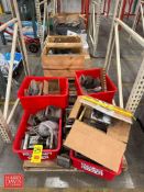 Assorted Pouch Dies and Components with S/S Stand - Rigging Fee: $100