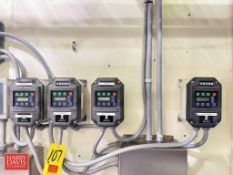 Vacon X-Series 1 HP Variable-Frequency Drives - Rigging Fee: $200