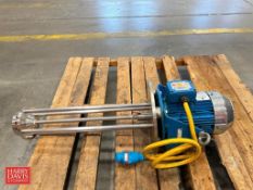 Brook Hansen 3 kW High Efficiency Mixer - Rigging Fee: $50