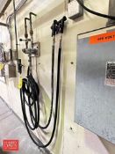 Hose Station with (2) Hoses, (2) Sprayers and Splitter - Rigging Fee: $100