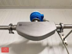 Endress+Hauser ProMass E S/S Flow Meter with Digital Display - Rigging Fee: $100