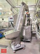 Portable S/S Cap Hopper/Elevator with (4) Spare Casters - Rigging Fee: $1,500