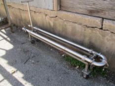 S/S Tubular Heat Exchanger on Casters: 2.5