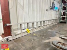 40’ Aluminum Extension Ladder - Rigging Fee: $25