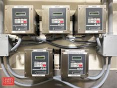 AC Tech Variable-Frequency Drives: (5) 5 HP and (2) 3 HP - Rigging Fee: $250