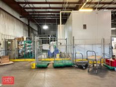 60’+ Chain Link Fence with Gate Posts and Locking - Rigging Fee: $150