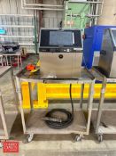 Hitachi Ink Jet Printer, Model: RX2-SD160W with S/S Cart - Rigging Fee: $125