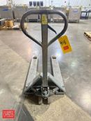 Hydraulic Pallet Jack - Rigging Fee: $25