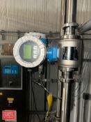 Endress+Hauser ProMag H Flow Meter with 5’ Port S/S Flowverter and S/S Pipe (This Room Only)