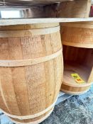 Small Wooden Barrels (Location: St. Ignace, MI) - Rigging Fee: $100