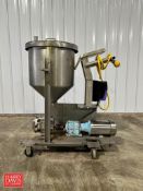 20 Gallon Insulated S/S Chocolate Tank with Positive Displacement Pump and Inverter 3 HP Variable