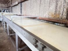 Roller Conveyor: 19” x 118” (Location: St. Ignace, MI) - Rigging Fee: $100