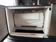 Belco L-Bar Sealer and Heat Tunnel, Model: STD2016, S/N: 10591 (Location: St. Ignace, MI)