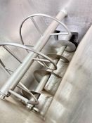 S/S Frame Belt Conveyor: 49.75” Width x 238” Length with Drive (Location: St. Ignace, MI)