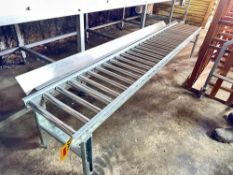 S/S Mesh Conveyor: 47” Width x 59” Length with Drive (Location: St. Ignace, MI) - Rigging Fee: $100