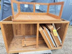 Assorted Tables, Chairs and Shelf (Location: St. Ignace, MI) - Rigging Fee: $100