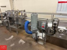 Nercon S/S Framed Air Driven Product Conveyor: 47' x 3.25