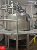 1,000 Gallon S/S Tank with Vertical Sweep Agitation