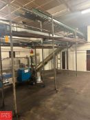 Rapistan Overhead Case Conveyor: 180' with Drive - Rigging Fee: $2,910