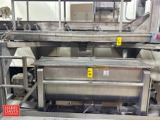 Lowe S/S Ribbon Blender, Model: CD36 H DUTY, S/N: 919 with 15 HP Drive (Subject to BULK BID: Lot 22)