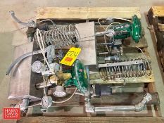 Fisher Controls Pneumatic Steam Values, Model: 3224588SE, S/N: 1000087-5-3, Including: (1) NEW - Rig