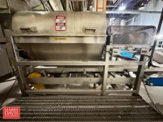 S/S Grinder with Drive, S/S Vibratory Trough: 10’ x 18” and Platform: 8