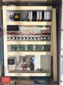 Allen-Bradley SLC 5/04 CPU with (6) I/Os, 5 HP PowerFlex 4 Variable-Frequency Drive, Relays, (10) Ci