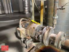 Waukesha Cherry-Burrell Centrifugal Pump, Model: C218, S/N: 1000002464333-10 with Baldor 10 HP 3,500