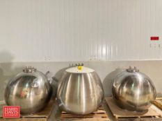 S/S Coating Pan Bowls - Rigging Fee: $500
